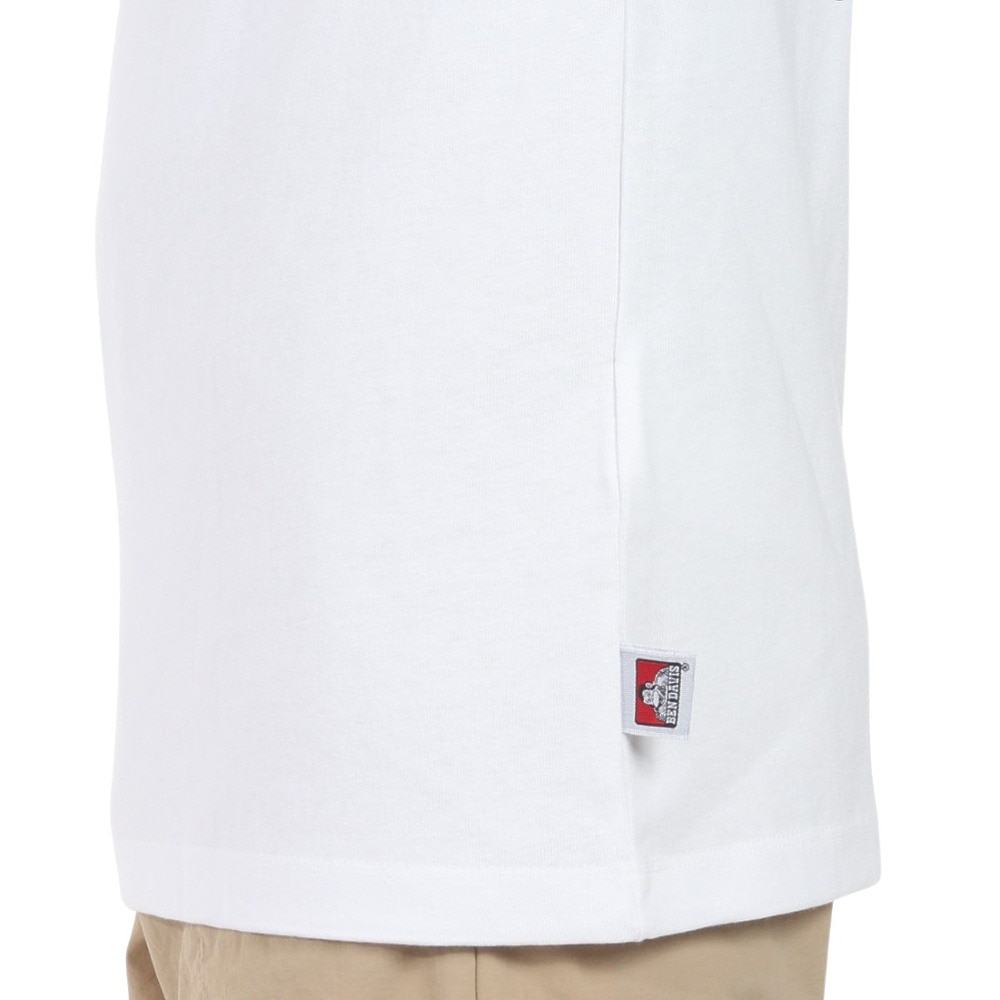 ベンデイビス（BEN DAVIS）（メンズ）フリッジドア 半袖Tシャツ 24580043-WHT