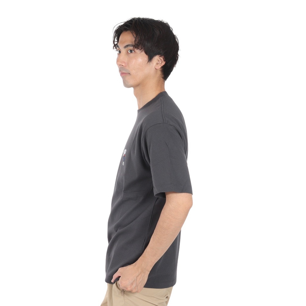ベンデイビス（BEN DAVIS）（メンズ）刺繍半袖Tシャツ 24580053-CHA
