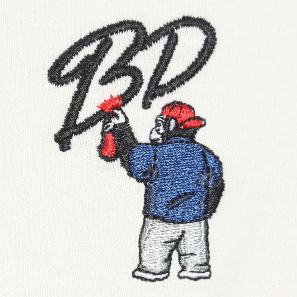 ベンデイビス（BEN DAVIS）（メンズ）刺繍半袖Tシャツ 24580053-OAT