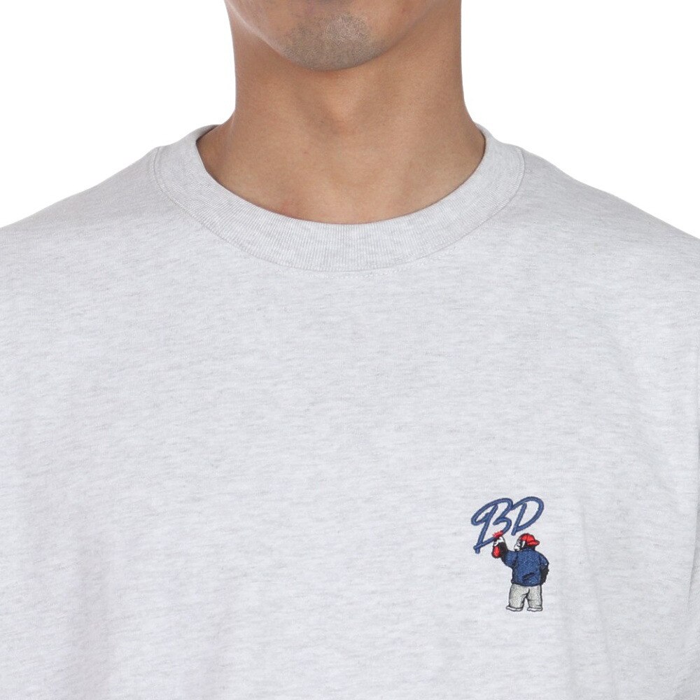 ベンデイビス（BEN DAVIS）（メンズ）刺繍半袖Tシャツ 24580053-OFF