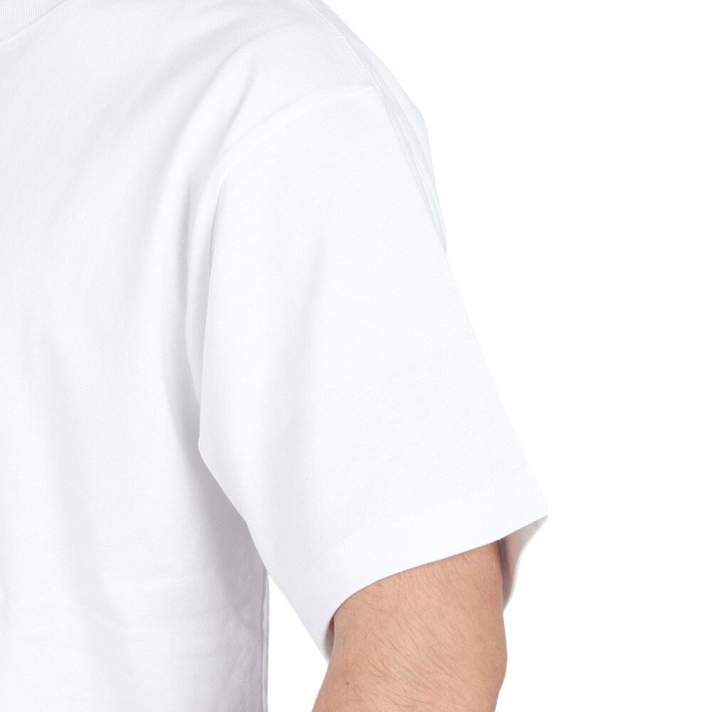 ベンデイビス（BEN DAVIS）（メンズ）刺繍半袖Tシャツ 24580053-WHT