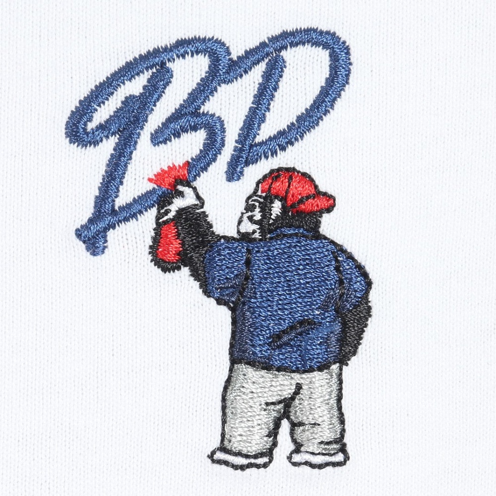 ベンデイビス（BEN DAVIS）（メンズ）刺繍半袖Tシャツ 24580053-WHT