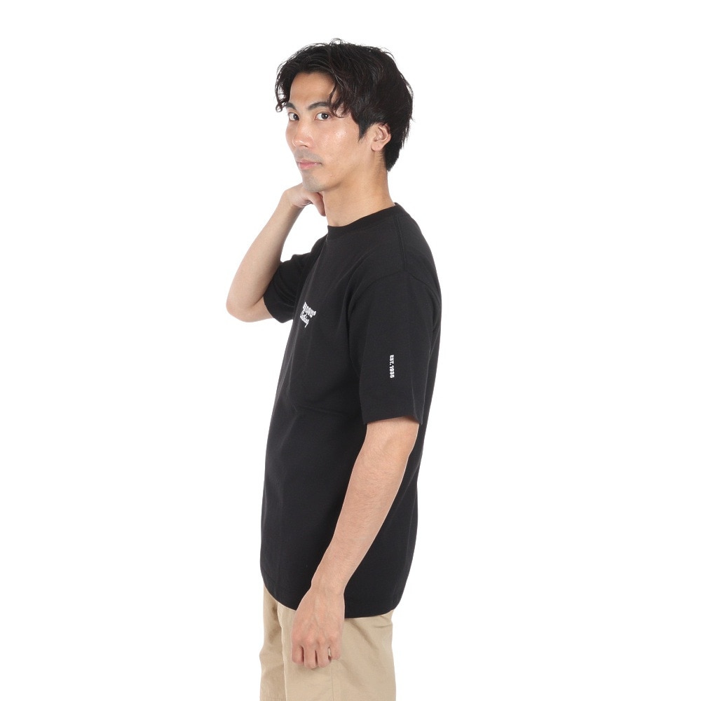 ベンデイビス（BEN DAVIS）（メンズ）スリーポイント 半袖Tシャツ 24580054-BLK
