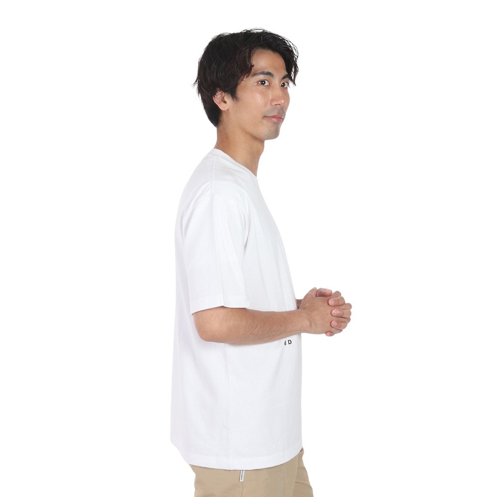 ベンデイビス（BEN DAVIS）（メンズ）スリーポイント 半袖Tシャツ 24580054-WHT