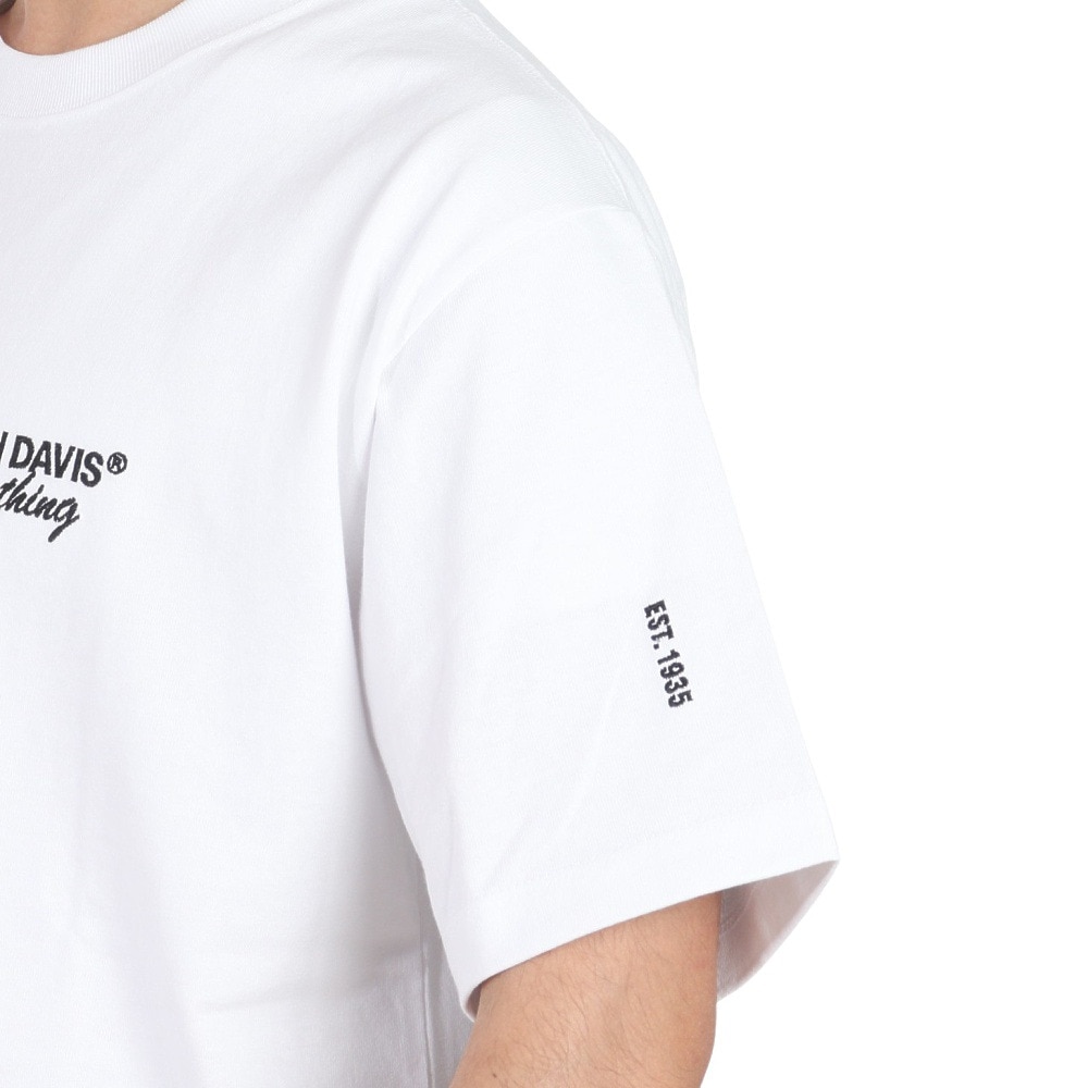 ベンデイビス（BEN DAVIS）（メンズ）スリーポイント 半袖Tシャツ 24580054-WHT