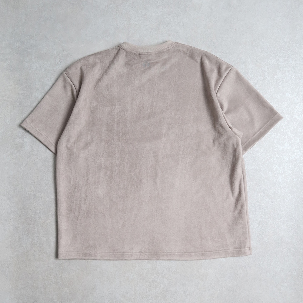 ヤックパック（YAK PAK）（メンズ）フェイクスエード 半袖 Tシャツ 4710009-03 MGR