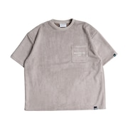 (メンズ)フェイクスエード 半袖 Tシャツ 4710009
