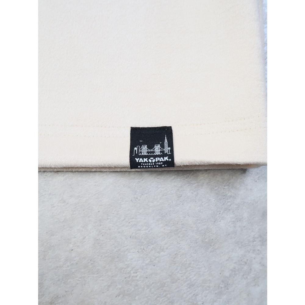 ヤックパック（YAK PAK）（メンズ）フェイクスエード 半袖 Tシャツ 4710009-05 IVO