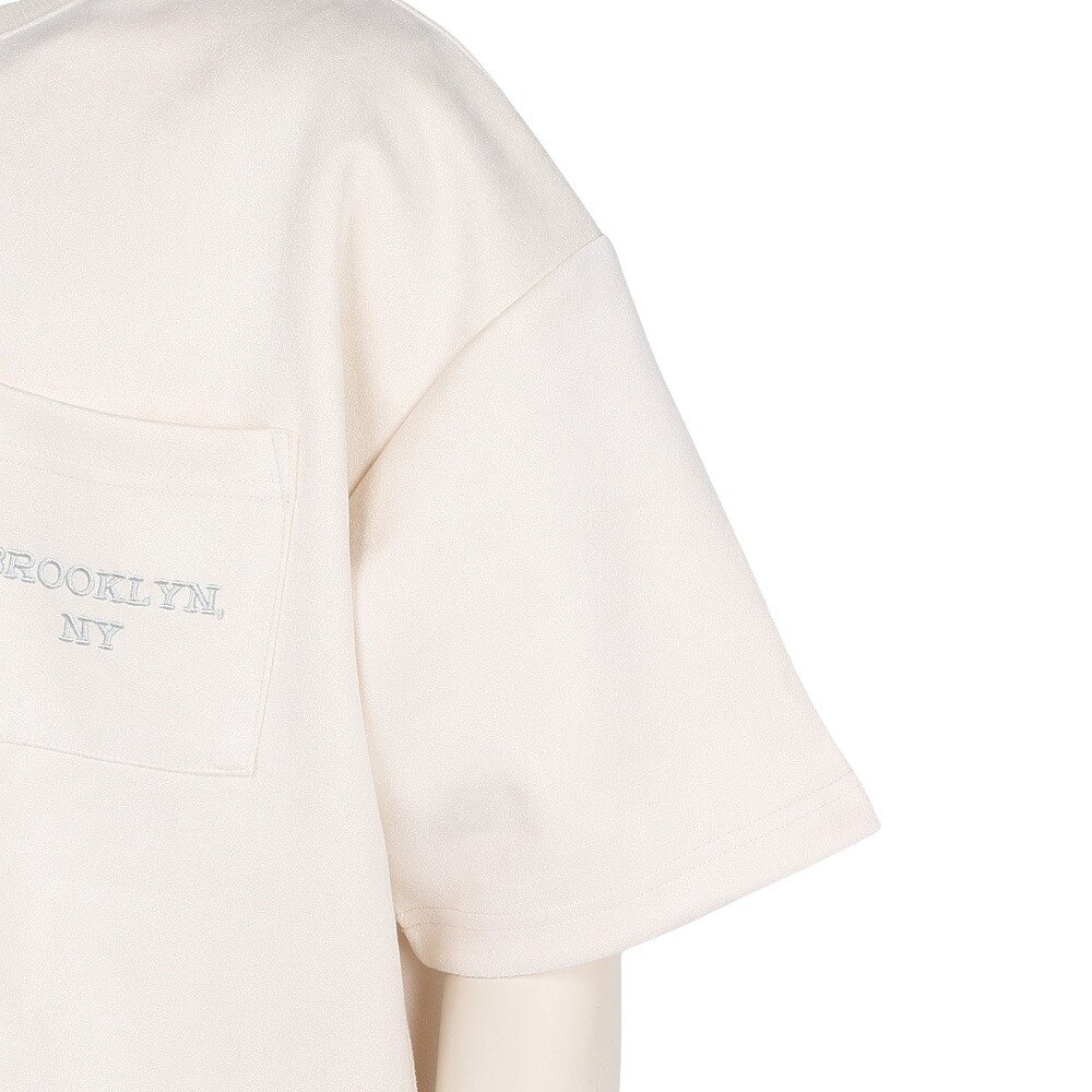 ヤックパック（YAK PAK）（メンズ）フェイクスエード 半袖 Tシャツ 4710009-05 IVO