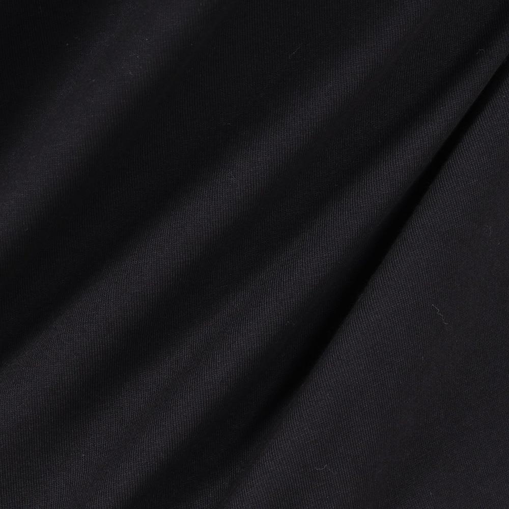 ヤックパック（YAK PAK）（メンズ）無地 モックネック ロングTシャツ 4710017-01 BLK