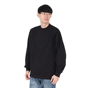 (メンズ)無地 モックネック ロングTシャツ 4710017