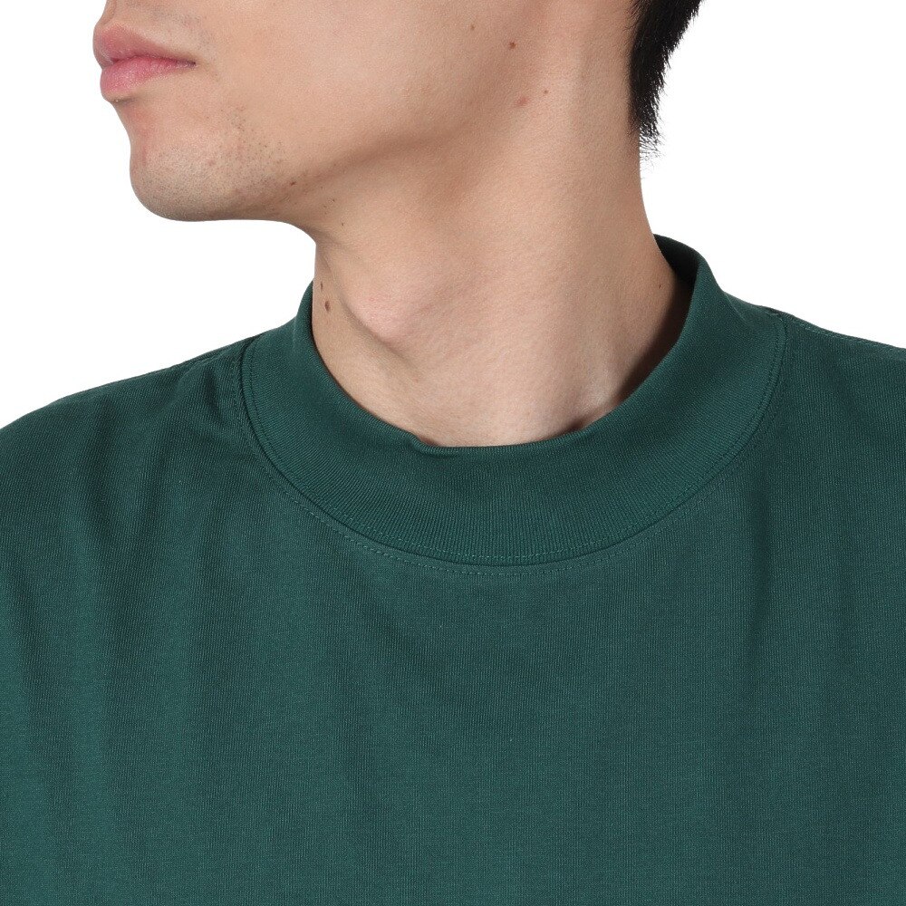 ヤックパック（YAK PAK）（メンズ）無地 モックネック ロングTシャツ 4710017-56 IGR