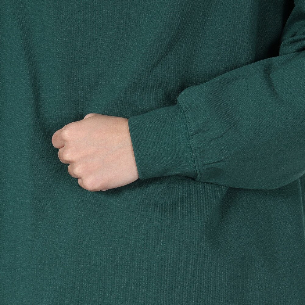 ヤックパック（YAK PAK）（メンズ）無地 モックネック ロングTシャツ 4710017-56 IGR