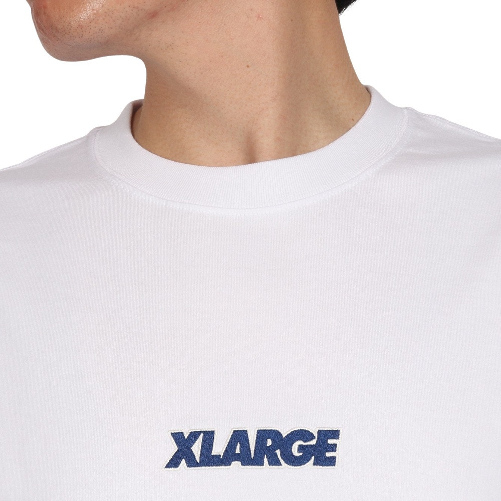 エクストララージ（XLARGE）（メンズ）スタンダード ロゴ ショートスリーブTシャツ 101243011019-WHITE