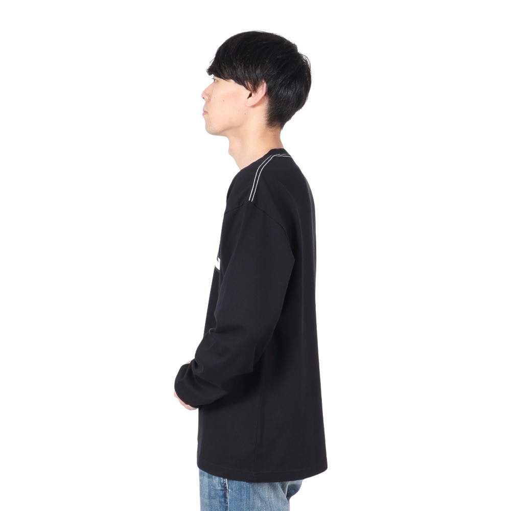 エクストララージ（XLARGE）（メンズ）チーム ロゴ ロングスリーブTシャツ 101243011028-BLACK