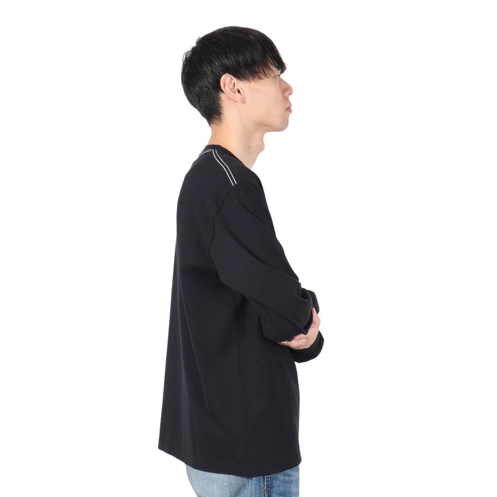 エクストララージ（XLARGE）（メンズ）チーム ロゴ ロングスリーブTシャツ 101243011028-BLACK