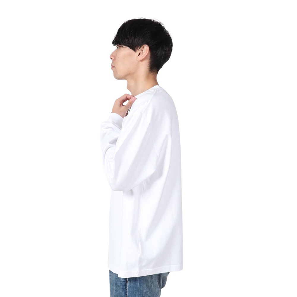 エクストララージ（XLARGE）（メンズ）チームロゴ ロングスリーブTシャツ 101243011028-WHITE