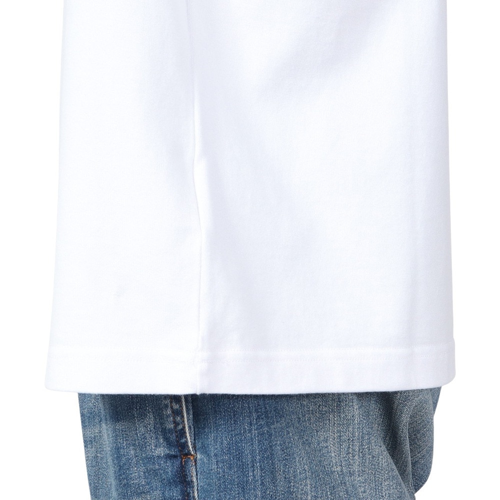 エクストララージ（XLARGE）（メンズ）チームロゴ ロングスリーブTシャツ 101243011028-WHITE