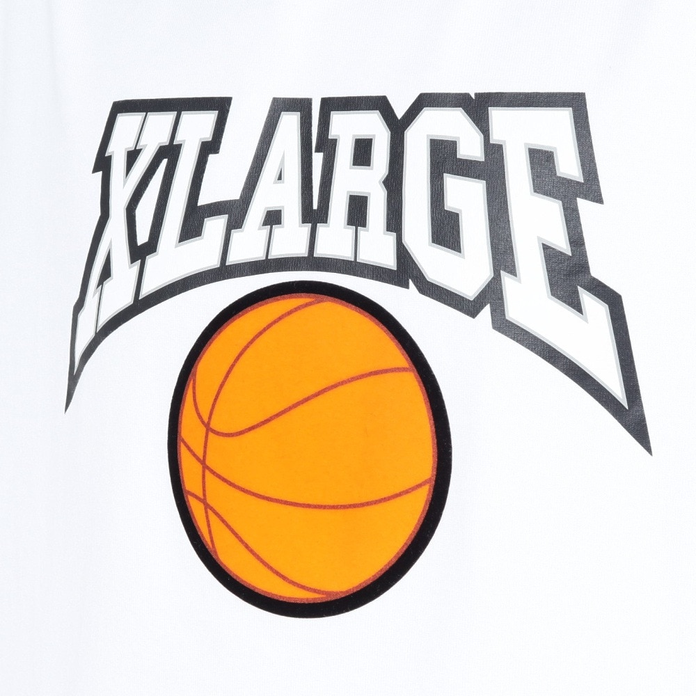 エクストララージ（XLARGE）（メンズ）チームロゴ ロングスリーブTシャツ 101243011028-WHITE