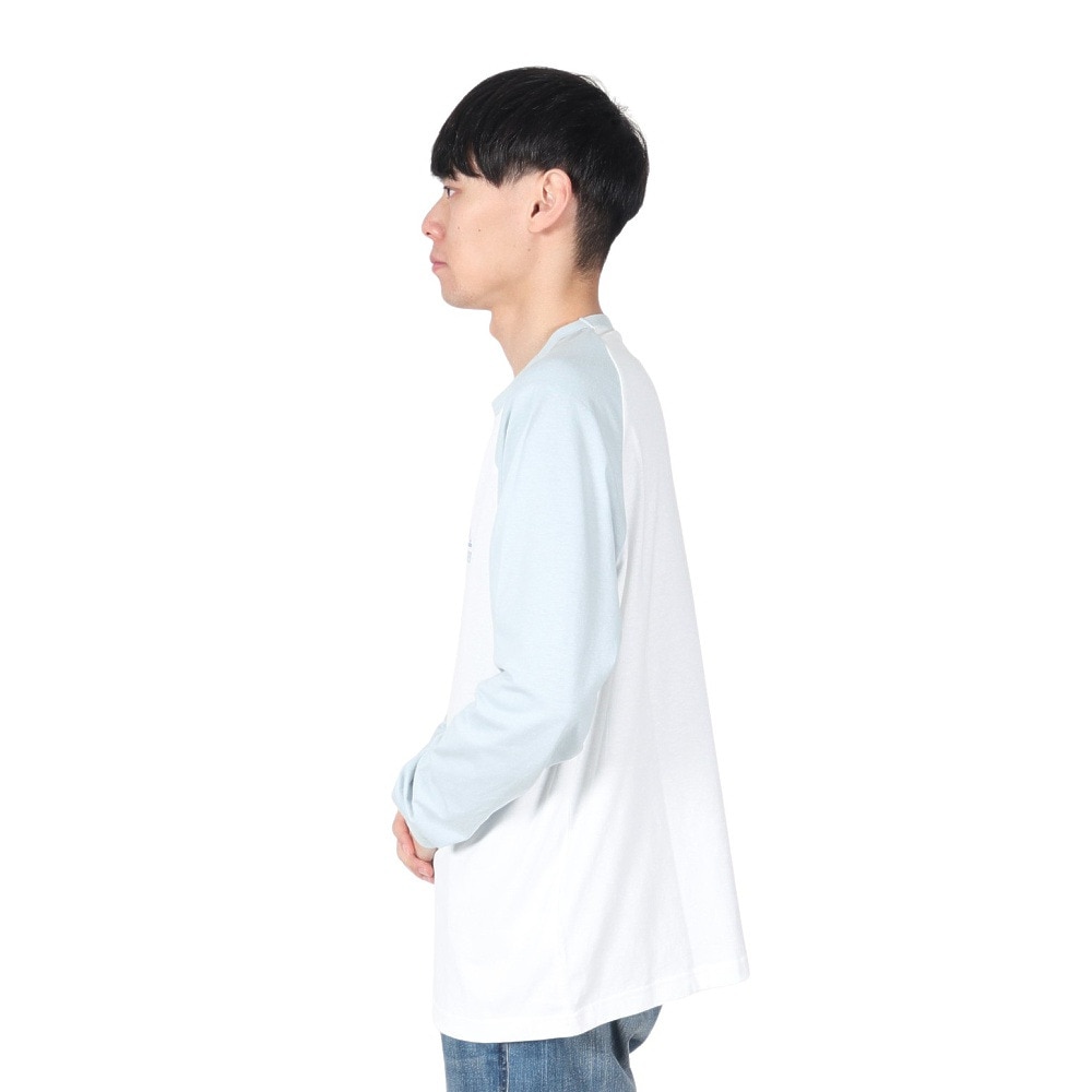 リーフ（REEF）（メンズ）ラグラン長袖Tシャツ RFTEM2431-WT/BL