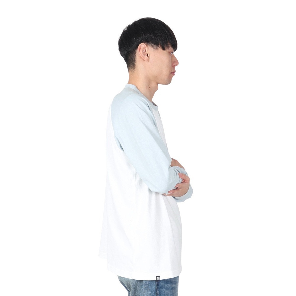 リーフ（REEF）（メンズ）ラグラン長袖Tシャツ RFTEM2431-WT/BL