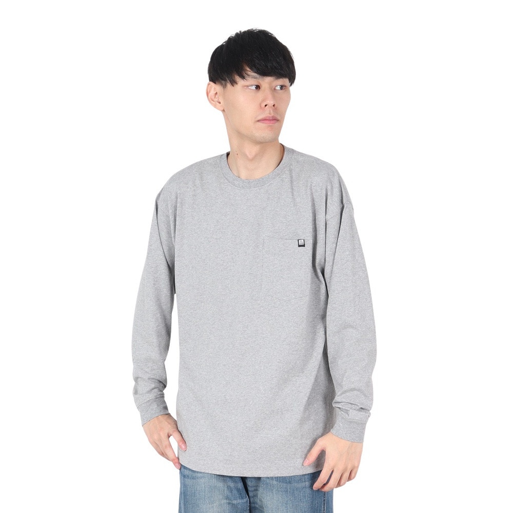 リーフ（REEF）（メンズ）BEACH ロングスリーブTシャツ RFTEM2432-A.GRY