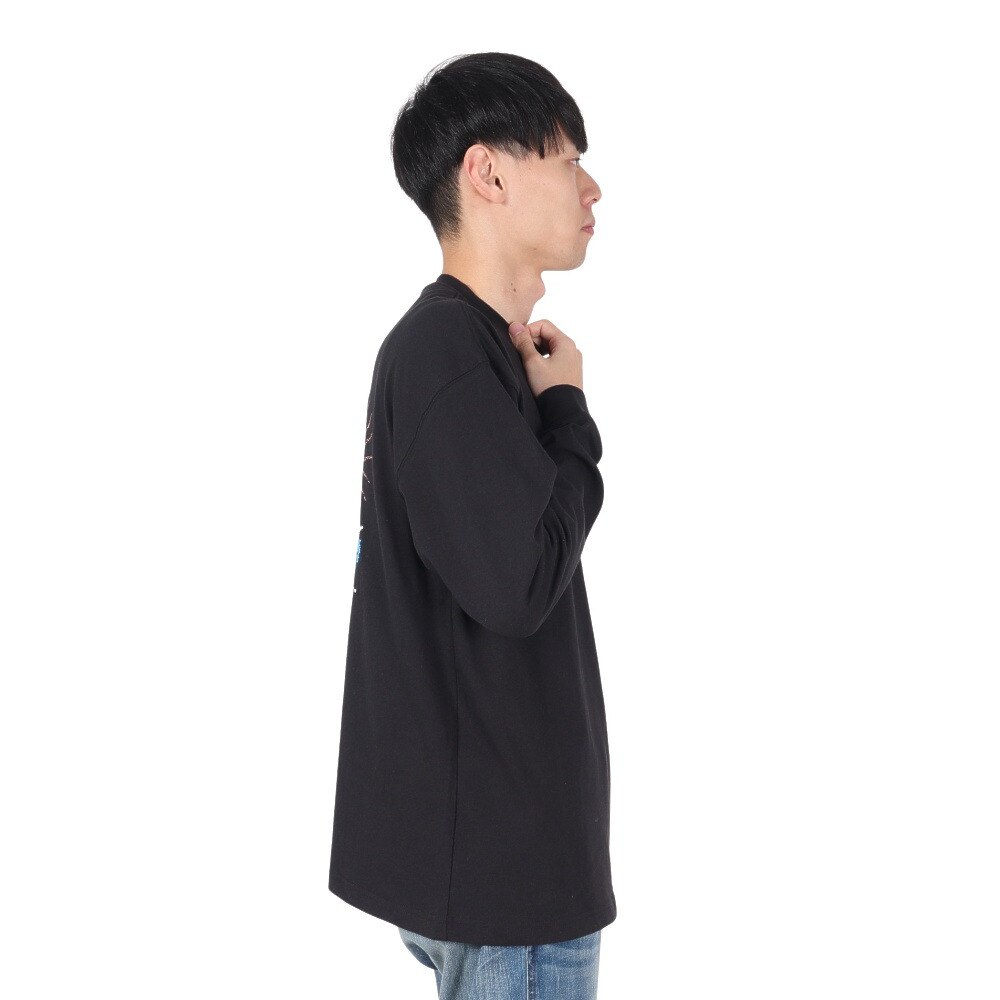 リーフ（REEF）（メンズ）BEACH ロングスリーブTシャツ RFTEM2432-BLK