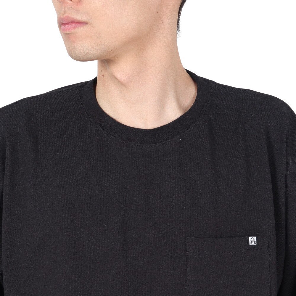 リーフ（REEF）（メンズ）BEACH ロングスリーブTシャツ RFTEM2432-BLK