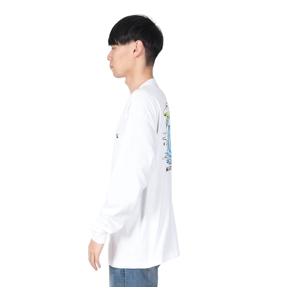 リーフ（REEF）（メンズ）BEACH ロングスリーブTシャツ RFTEM2432-WHT