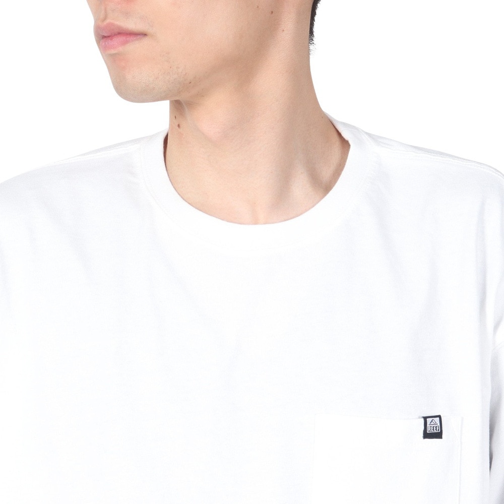 リーフ（REEF）（メンズ）BEACH ロングスリーブTシャツ RFTEM2432-WHT