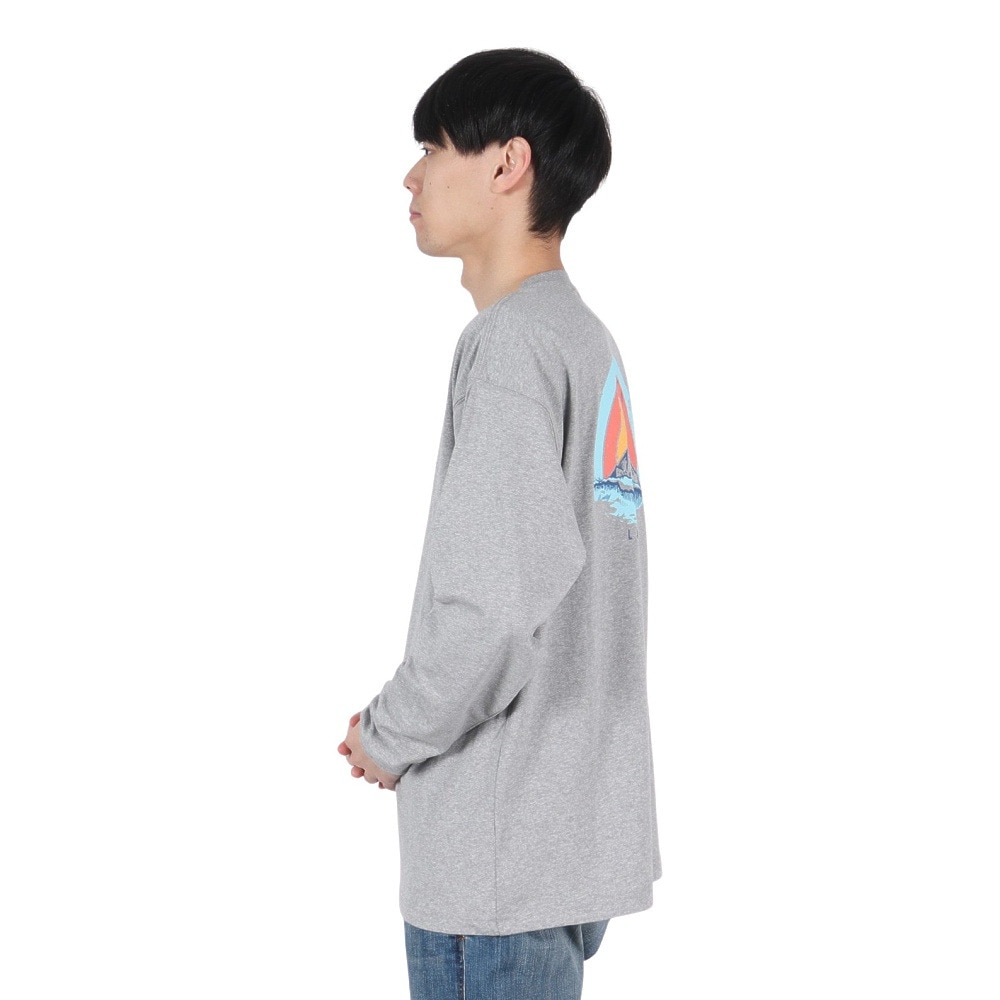 リーフ（REEF）（メンズ）OUTDOORZ ロングスリーブTシャツ RFTEM2433-A.GRY