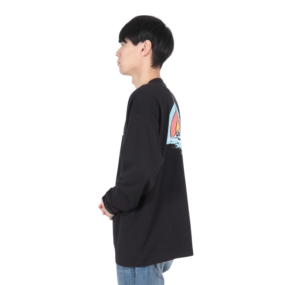 リーフ（REEF）（メンズ）OUTDOORZ ロングスリーブTシャツ RFTEM2433-BLK