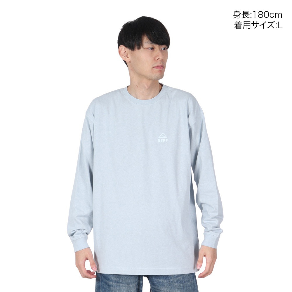 リーフ（REEF）（メンズ）OUTDOORZ ロングスリーブTシャツ RFTEM2433-BLU