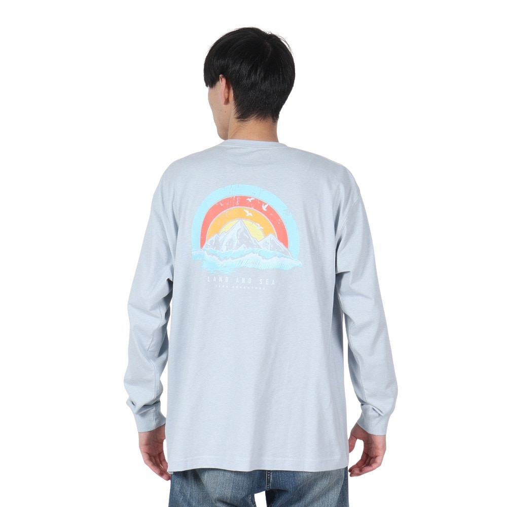 リーフ（REEF）（メンズ）OUTDOORZ ロングスリーブTシャツ RFTEM2433-BLU