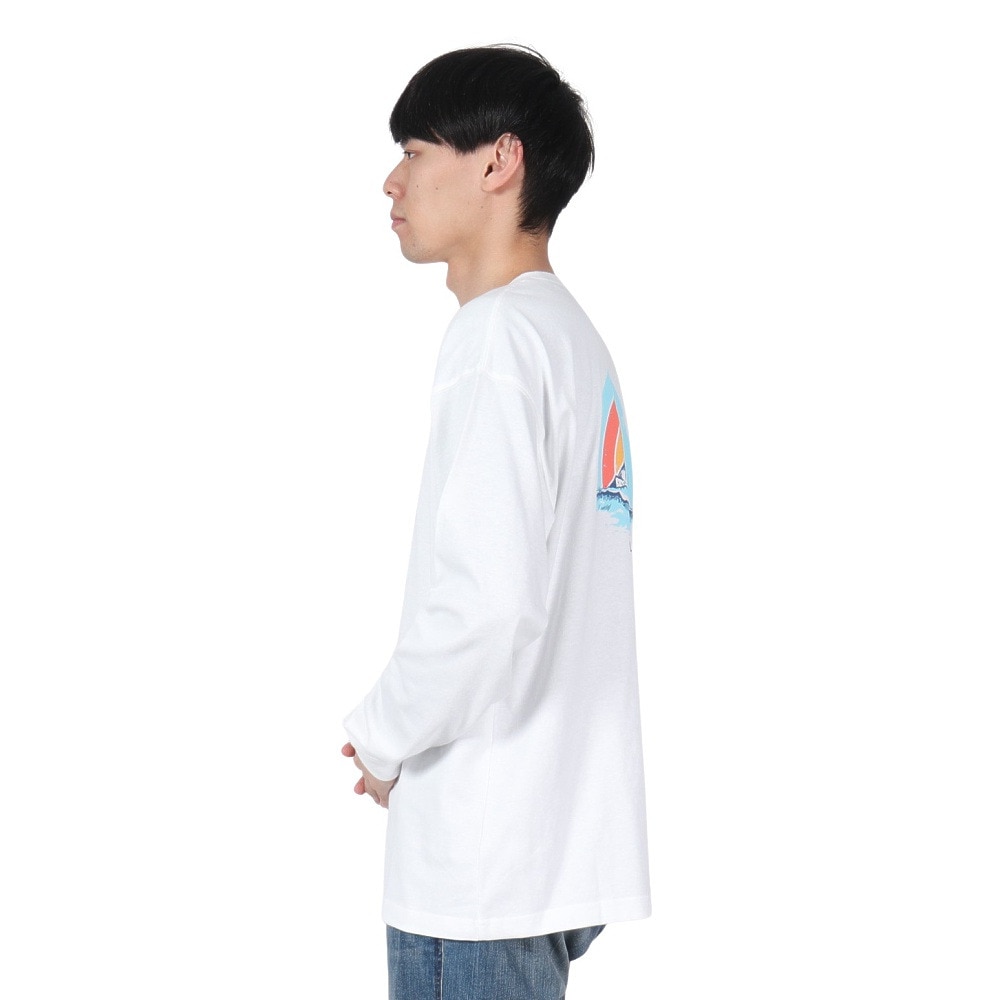 リーフ（REEF）（メンズ）OUTDOORZ ロングスリーブTシャツ RFTEM2433-WHT