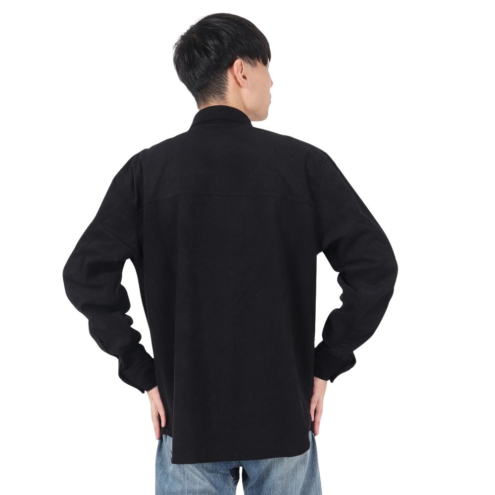 リーフ（REEF）（メンズ）コーデュロイ ロングスリーブシャツ RFWSM2431-BLK