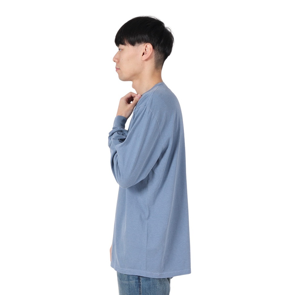 IPD（IPD）（メンズ）SHAKA EVERY DAY ロングスリーブTシャツ IPDLSSE-804-D.BLU