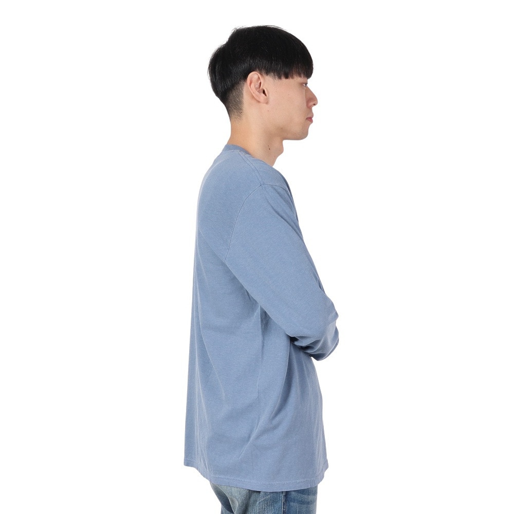 IPD（IPD）（メンズ）SHAKA EVERY DAY ロングスリーブTシャツ IPDLSSE-804-D.BLU