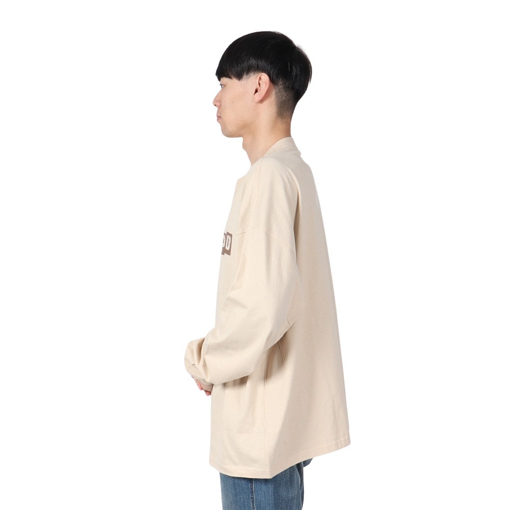 IPD（IPD）（メンズ）WEDGE ロングスリーブTシャツ IPDLSWG-801-BEG