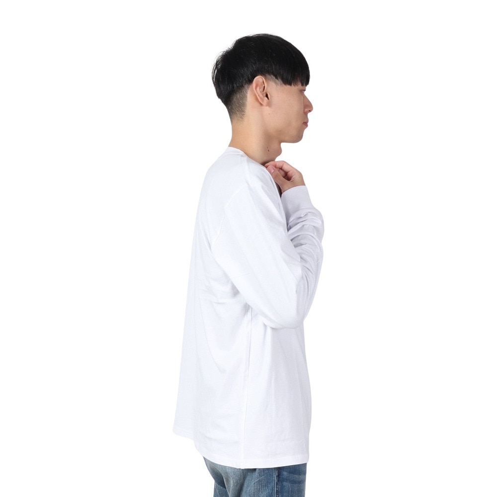 リヴィアプロジェクツ（Rivvia Projectu）（メンズ）BOUQUET ロングスリーブTシャツ RTE-24327-WHT
