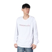 (メンズ)BOUQUET ロングスリーブTシャツ RTE-24327-WHT