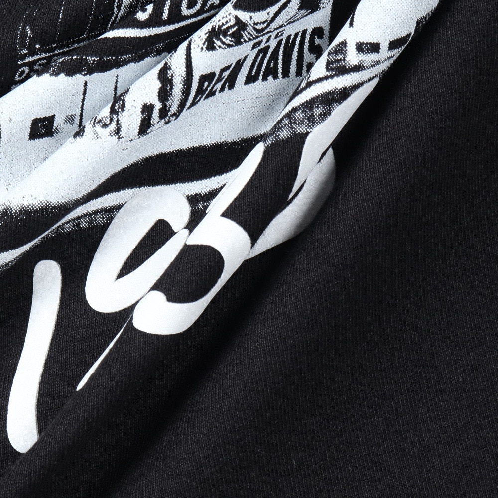 ベンデイビス（BEN DAVIS）（メンズ）長袖シャツ&半袖レイヤードTシャツ 24780035-BLK