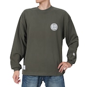 (メンズ)サークルロゴ ロングスリーブTシャツ 24780036-KHA