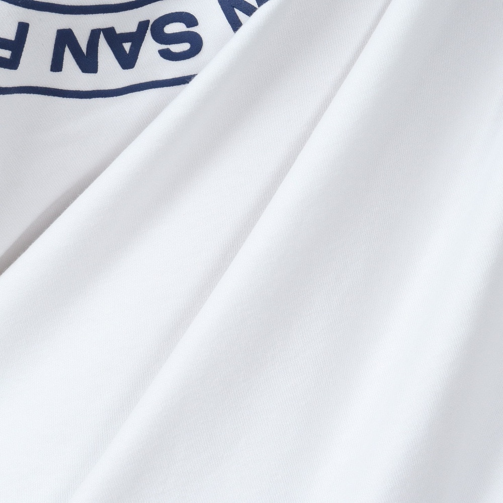 ベンデイビス（BEN DAVIS）（メンズ）サークルロゴ ロングスリーブTシャツ 24780036-WHT