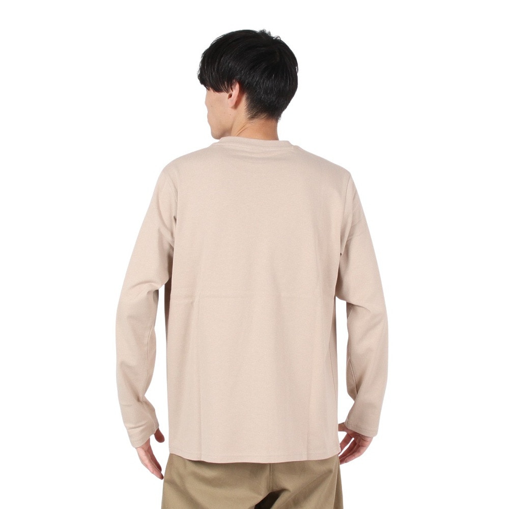 ラッセル（RUSSELL）（メンズ）ProCotton CN 長袖Tシャツ RBM24F0001 BEG