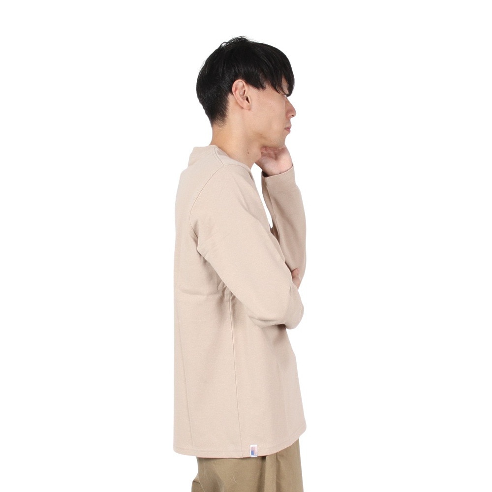 ラッセル（RUSSELL）（メンズ）ProCotton CN 長袖Tシャツ RBM24F0001 BEG