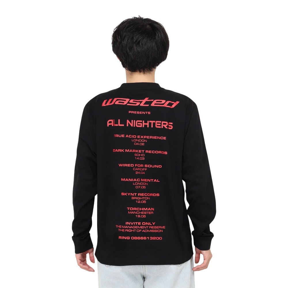 WASTED PARIS（WASTED PARIS）（メンズ）FUSION 長袖 Tシャツ 2421-07213-00600