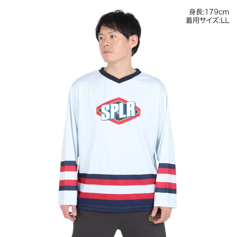 SPLR（SPLR）（メンズ）Hockey 長袖Tシャツ 2421-18113-01601