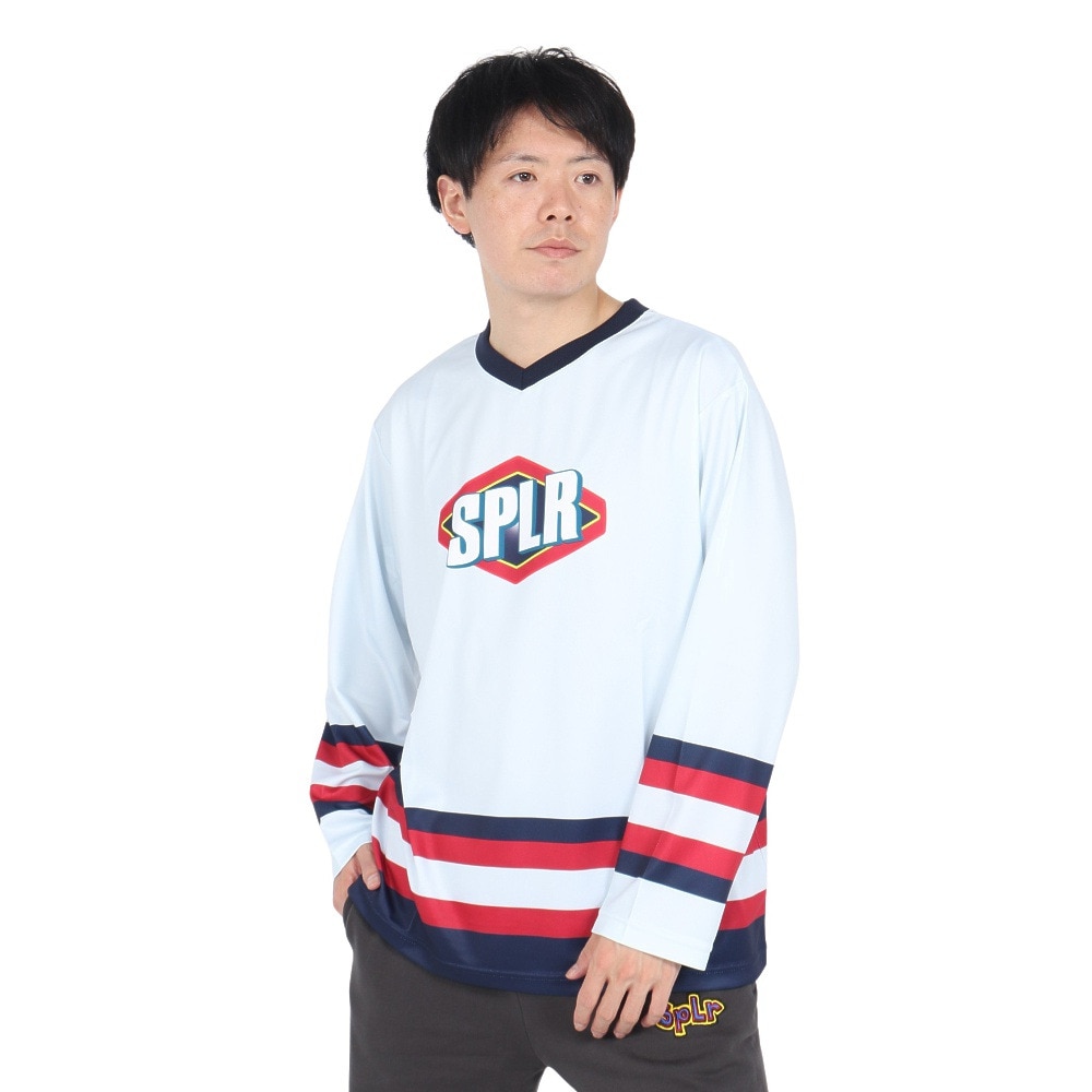 SPLR（SPLR）（メンズ）Hockey 長袖Tシャツ 2421-18113-01601