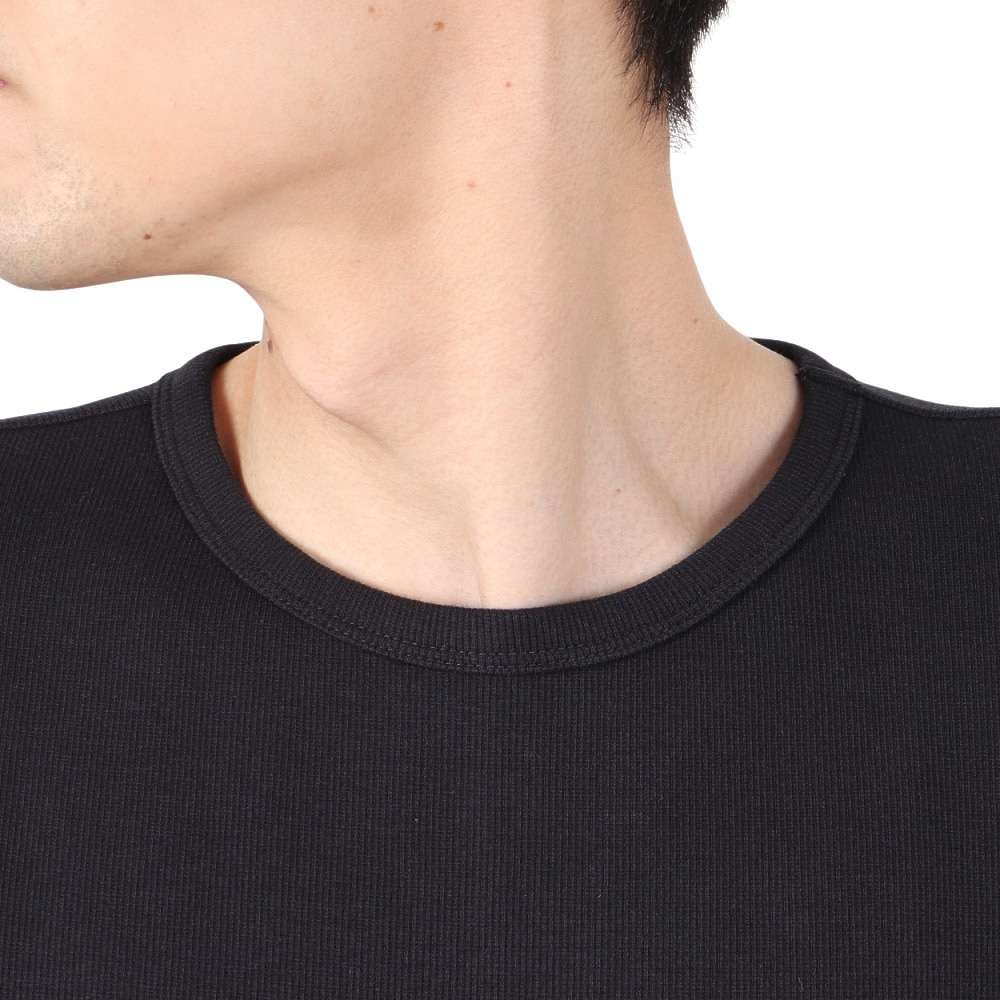 アヴィレックス（AVIREX）（メンズ）デイリー クルーネック 半袖Tシャツ 783-4934014 BLACK